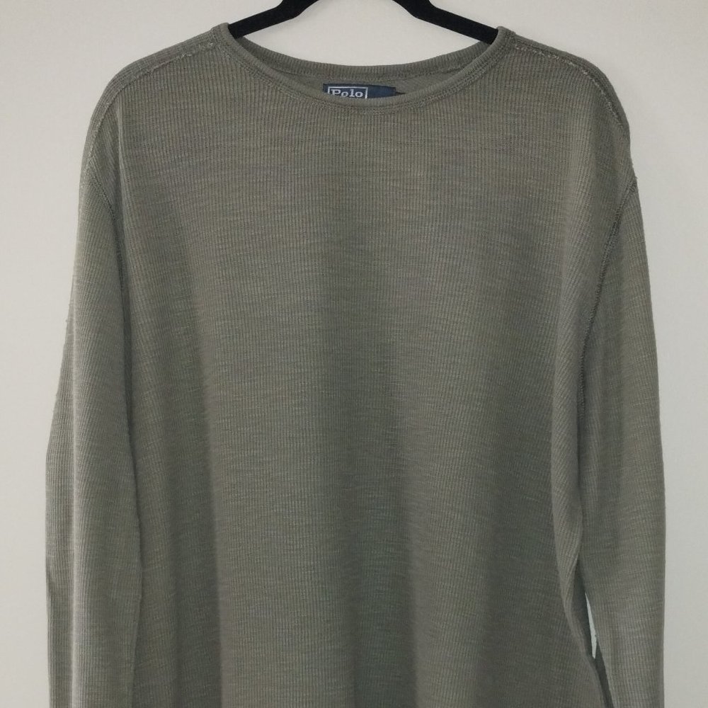 Men's Polo waffle shirt